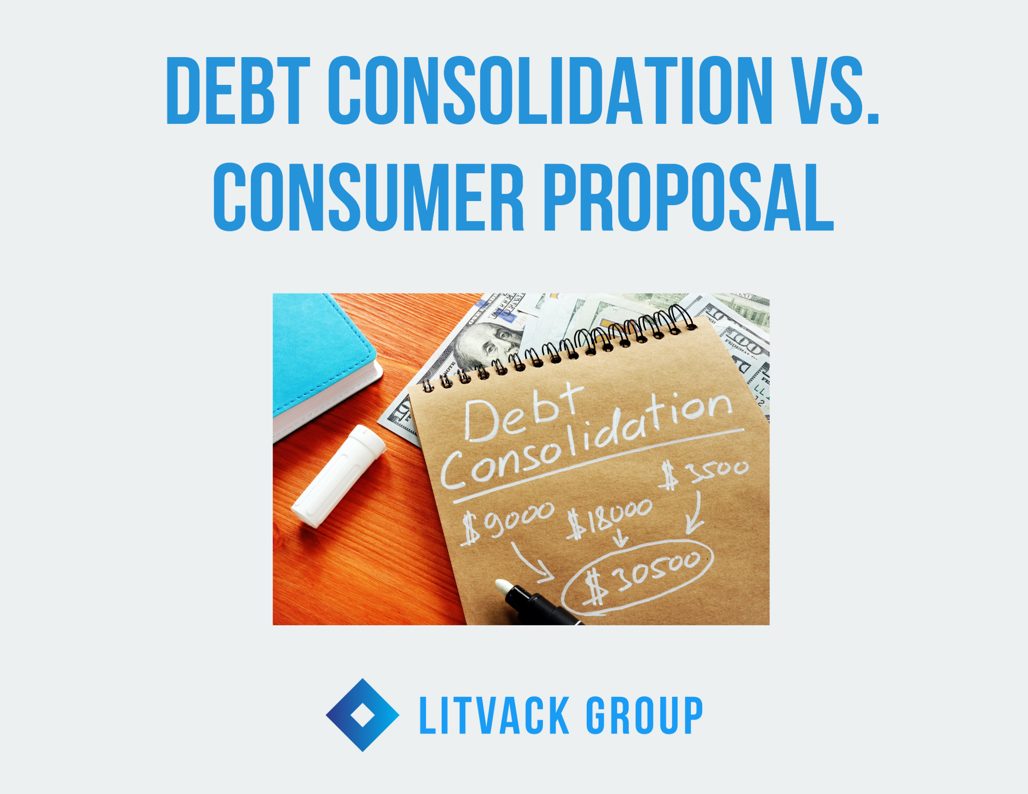 Debt Consolidation vs. Consumer Proposal - Which Option Should I Choose?